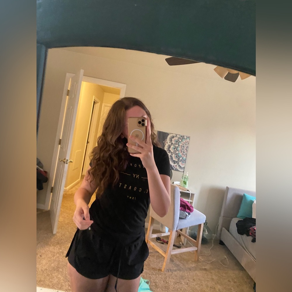 Aeropostale black and gold t-shirt